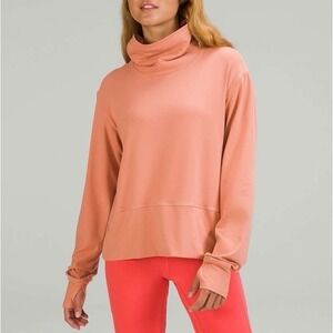 Lululemon Ready to Rulu Pullover Long Sleeve Top Pink Savannah Women's Size 2